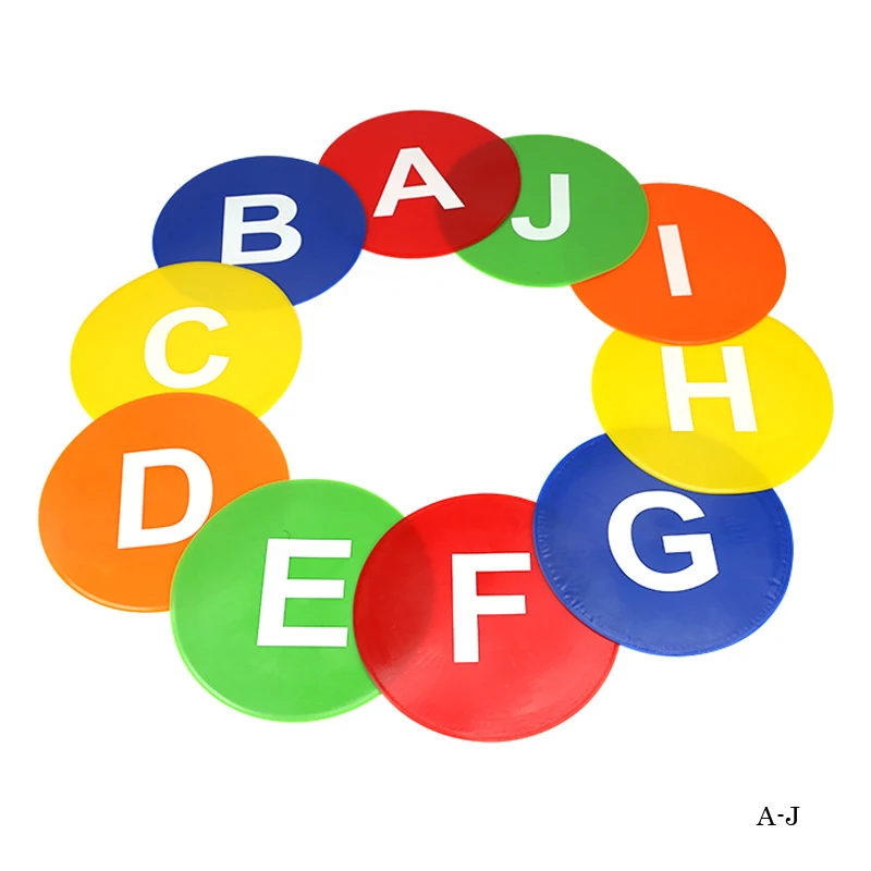 Набор из 10 шт. коврик с алфавитом для тренировок 23 см |