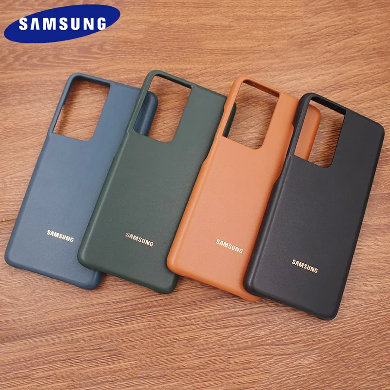 

Кожаный чехол для Samsung Galaxy S21, S21 Plus, S21