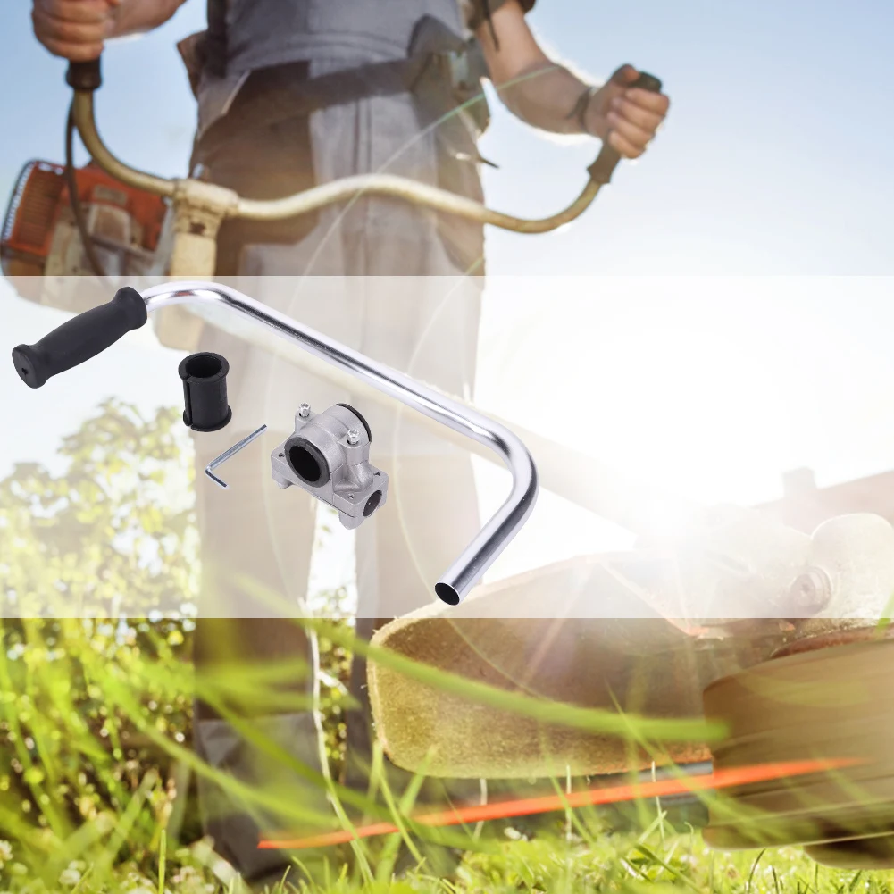 Ручка триммера для струны Эргономичная нескользящая ручка из нержавеющей стали