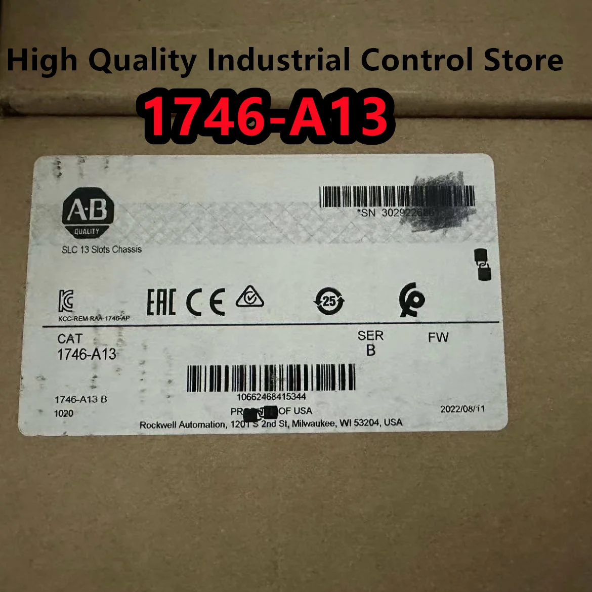PLC 1746-A13 1746-OX8 свяжитесь со службой поддержки клиентов чтобы разместить заказ