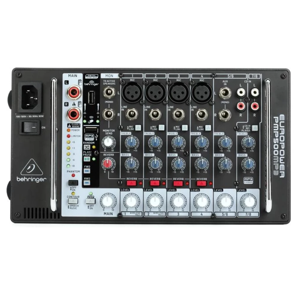 Микшер Behringer Europower PMP500MP3 8-канальный