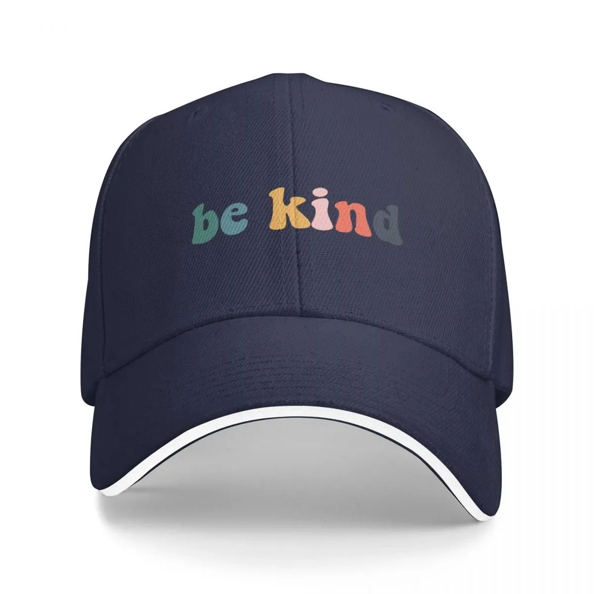 

New be kind colorful vintage Cap Baseball Cap Cap hat ny cap Big size hat Women hat Men's