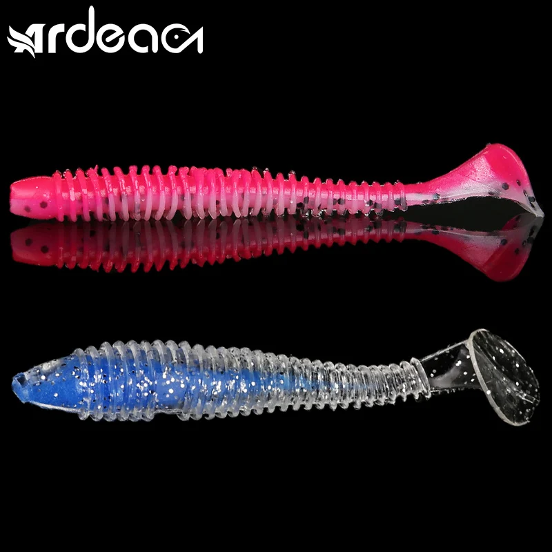 

Ardea Shad Worm Paddle Tail Soft Bait 70mm/75mm Silicone Swing Impact Fat Swimbait T tails Wobblers Pike Bass Trout Fishing Lure