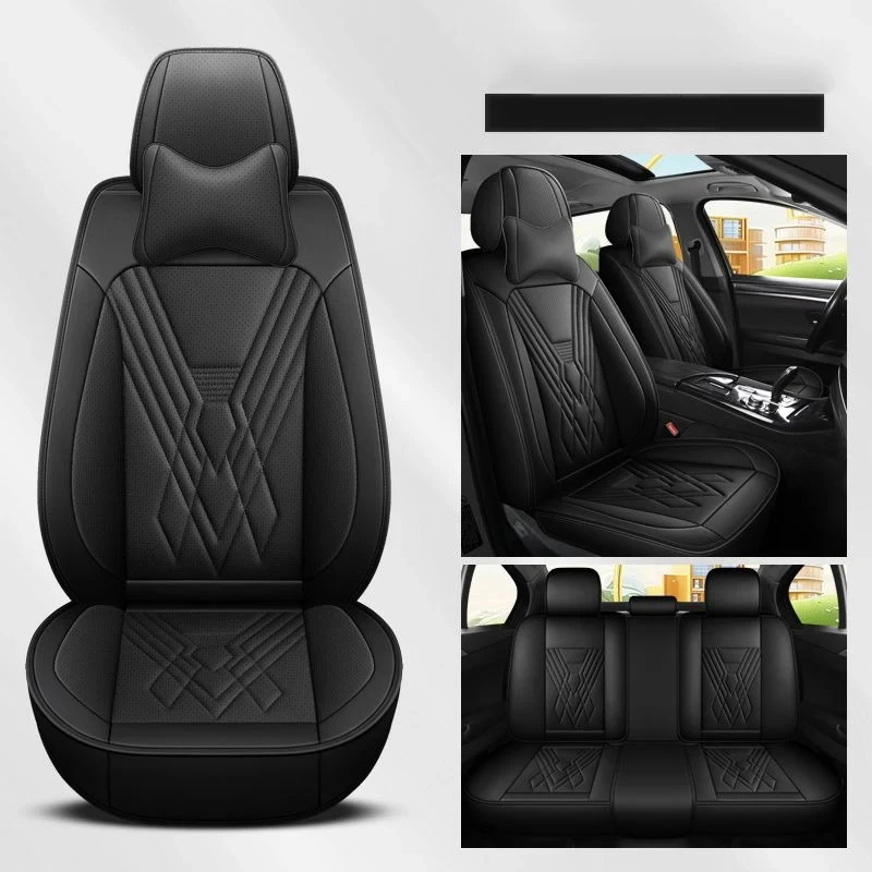 Универсальный чехол WZBWZX Nappa для сиденья Fiat all medels 500 500L 2007-2014 punto Bravo Viaggio Freemoauto