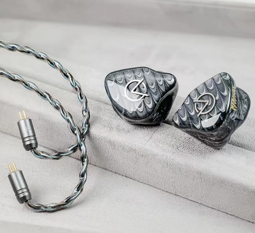 OpenAudio Mercury DD + 4BA гибридные Hi-Fi высококлассные студийные наушники 2 контакта 0,78 мм аудиофил музыкант бас наушники Canon Veedix