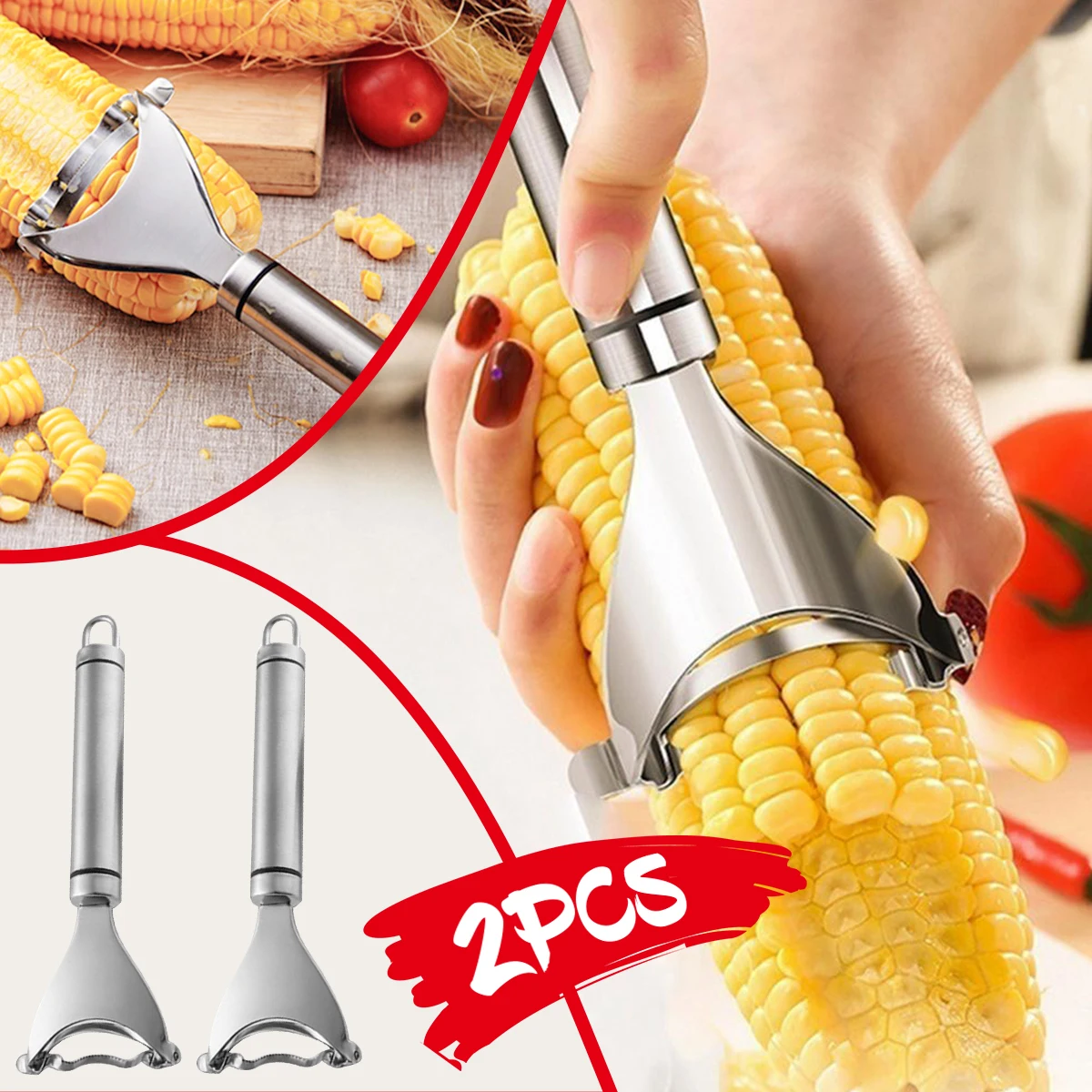 

2 шт., кухонная Овощечистка из нержавеющей стали