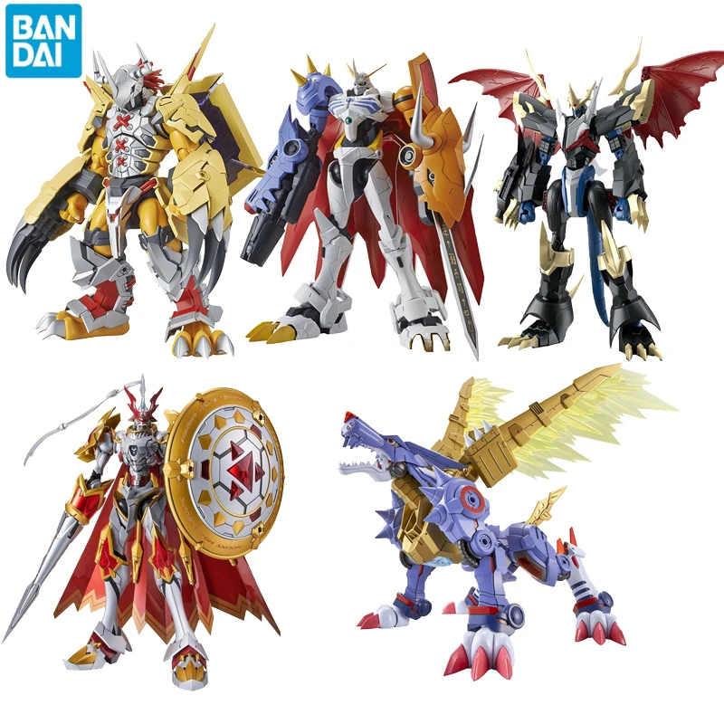 

Bandai Аниме Фигурка дигимона Приключения варгреймон мугендамон Императорский драмон омалерон галлантмон металлическая Сборная модель Garurumon