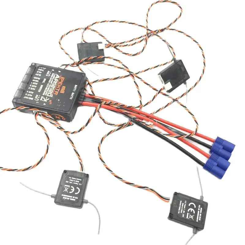 Приемник питания AR12120 12ch DSMX XPlus SPMAR12120 совместимый с пультом дистанционного управления X Plus JR Spek RC