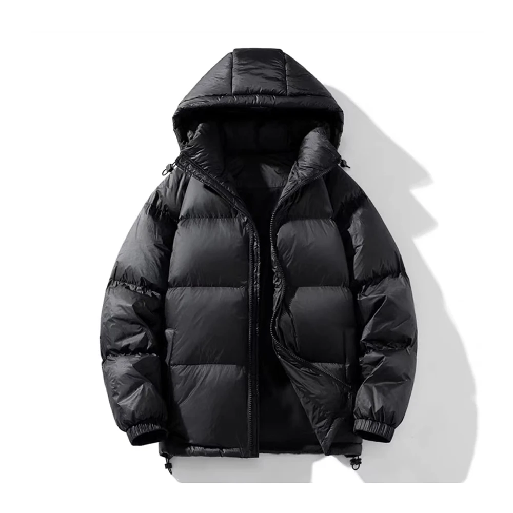 

Черный пуховик на молнии с капюшоном NIGO # nigo56465