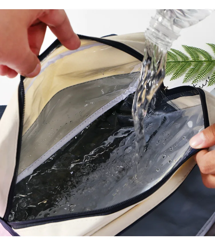 Новая Влажная и сухая сумка для разделения водонепроницаемая Портативная