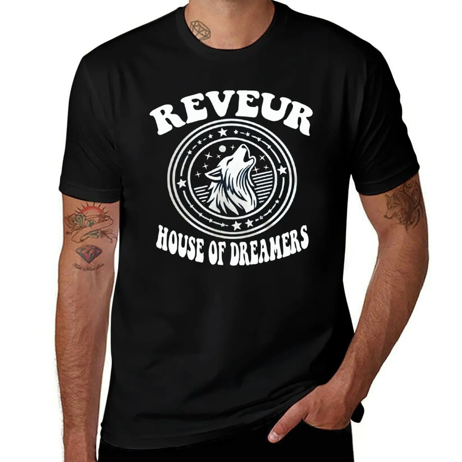 Фото Футболка Reveur House of Dreamers RCA Houses, Dreamer School Spirit, базовая однотонная футболка для повседневного использования №1