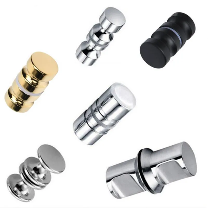 Стеклянная Дверная ручка-сзади из нержавеющей стали 304, ручка-съемник для ванной комнаты, душа, дверная ручка, дверная ручка, ручка для ворот