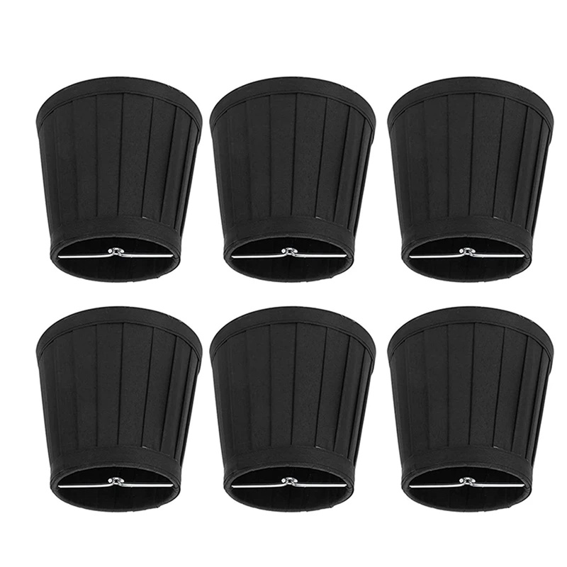 

Clip On Lampshades Candle Chandelier Lampshades For Ceiling Pendant Light Table Lamp Floor Light 12 Pcs Black