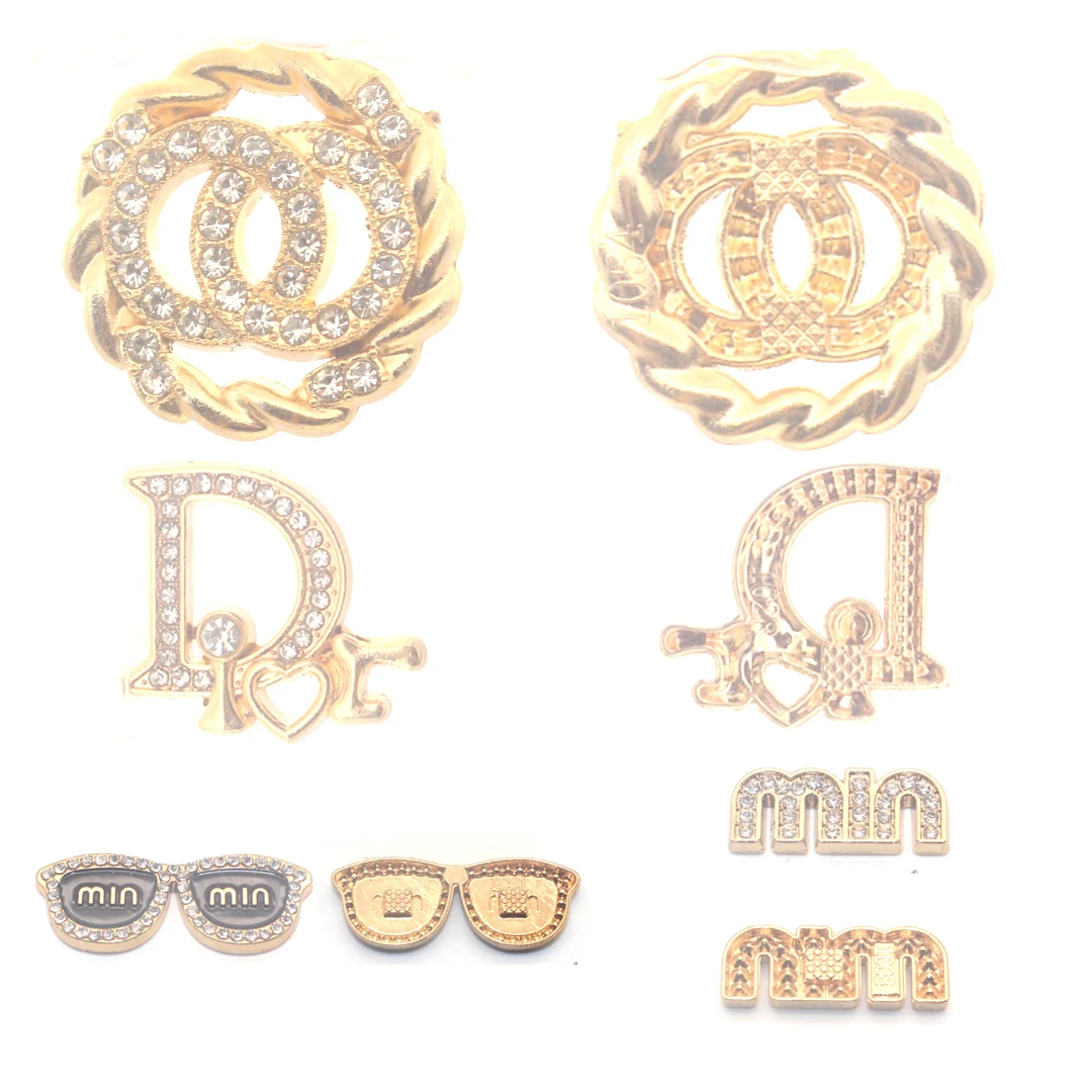 

New 10PCS23 * 16MM Alloy Diamond Flat Bottom DIY Clothing Hair Accessories, Shoes, Bags, Phone Cases, Jewelry Accessories