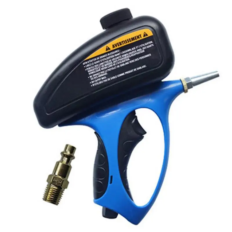 Antirust Air Compressed Glass Tombstone Sandblasting Machine With Small Nozzlewithout Bottle