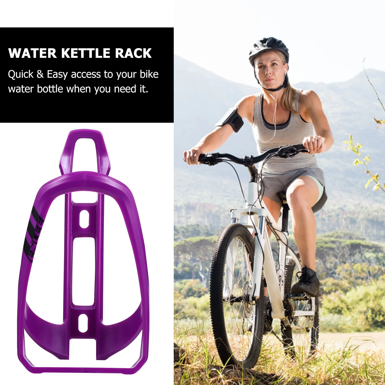 Клетка для велосипедной бутылки пластиковый держатель стакана с водой