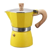 aluminum italian moka espresso coffee machine filter stove pot 6 cups