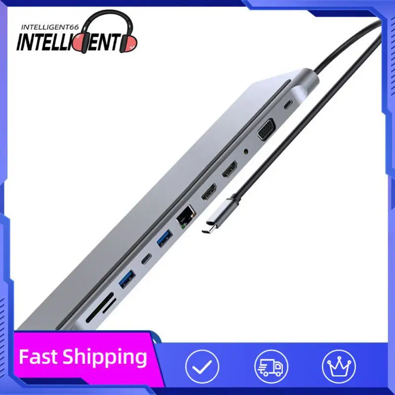 

Rj45 Usb 3.0 Adapter Docking Station Type-c Hub 4k Cable Splitter For Hp Elitebook Dell Xps Lenovo Thinkpad Asus Vga Usb C Dock