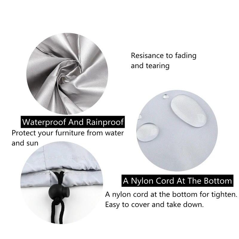 Чехол для уличной мебели чехол дивана стула от дождя и снега пылезащитный