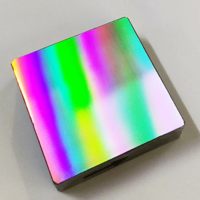 

12.5x12.5x6mm K9 Optical Glass Flat Reflection Diffraction Grating 1200 Lines Blaze Wavelength 250nm