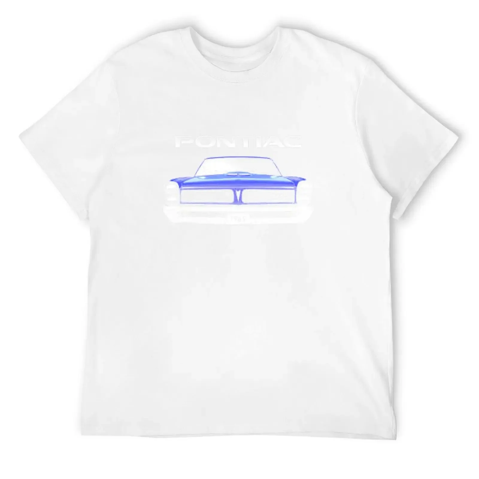 1999 года Pontiac GTO Front Blue T-Shirt корейские дизайнерские рубашки рубашка Croswit мужские