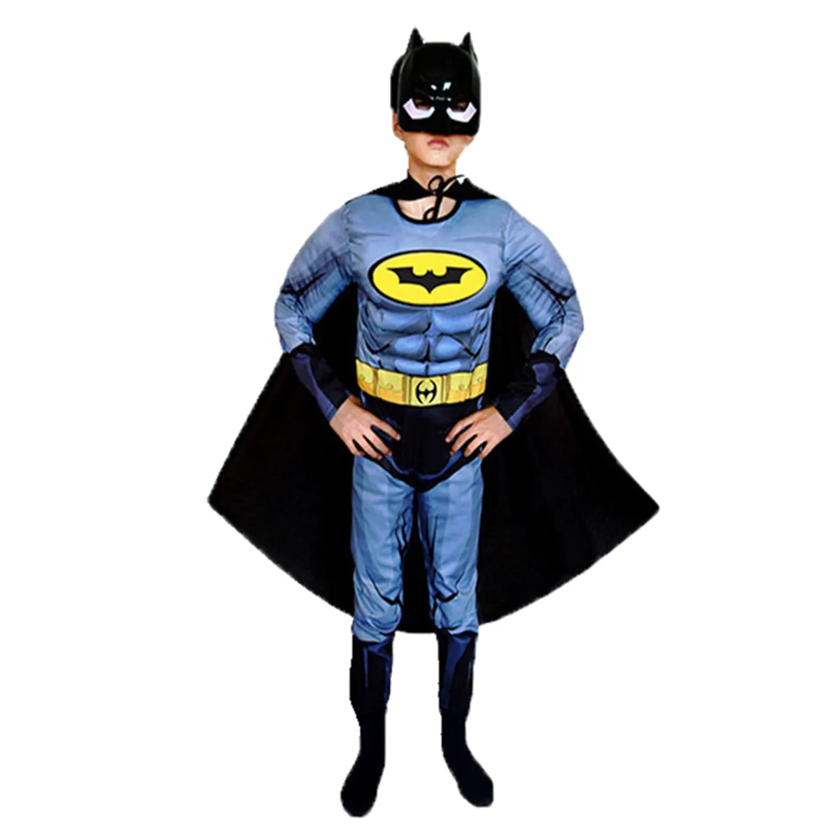 Черный костюм для косплея на Хэллоуин Детский выступлений Осень-зима