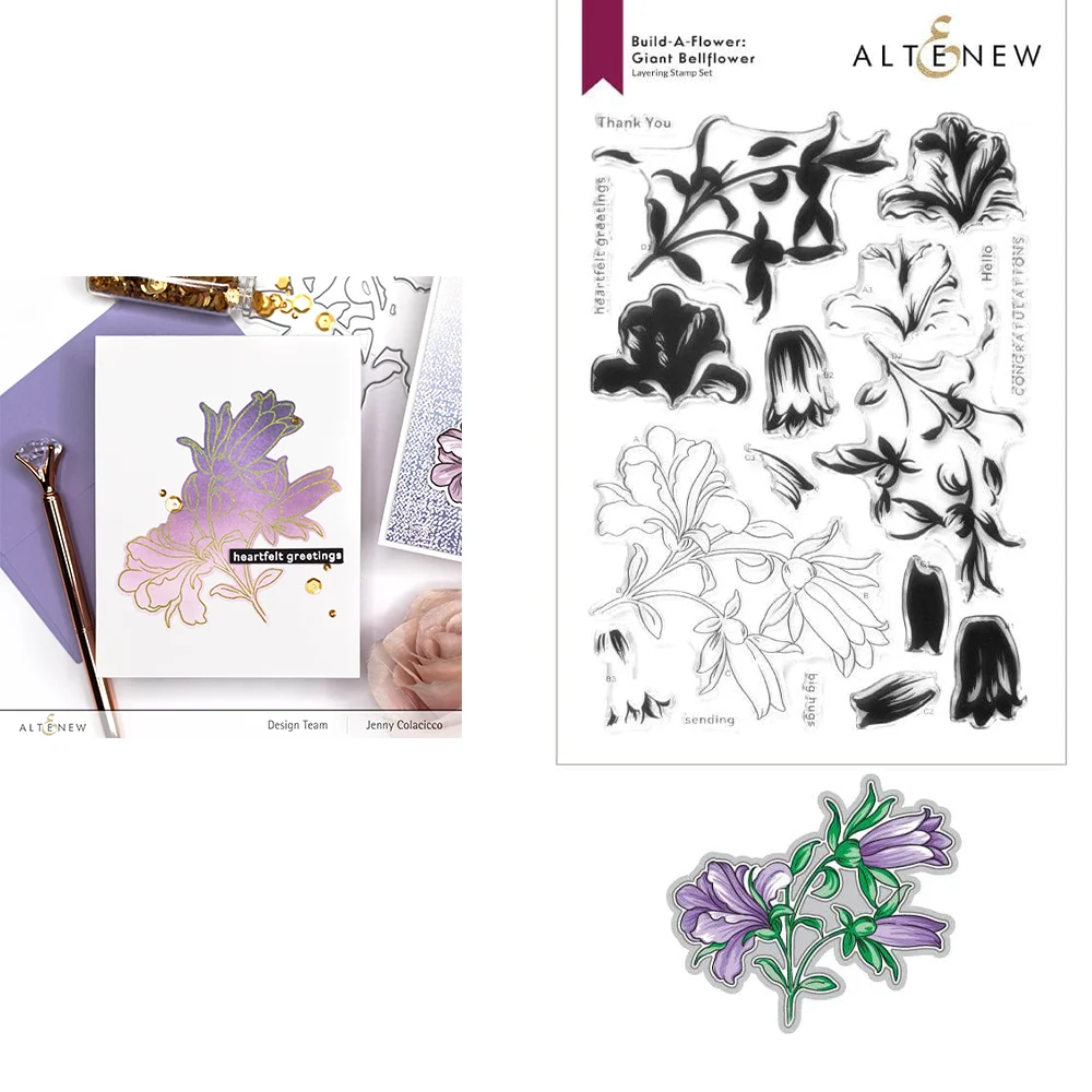 

2022 Easter,Giant Bellflower Layering,metal Cutting Dies and Stamps Scrapbooking Diy Decoration Craft Embossing