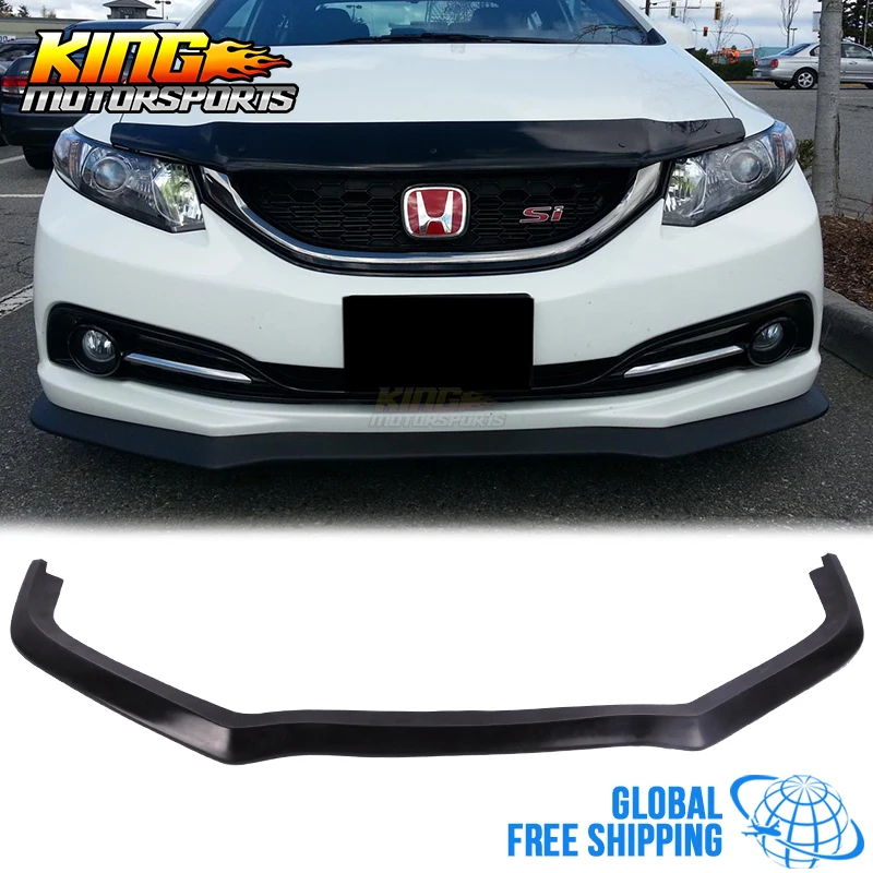 

Подходит для 13-15 Honda Civic CS Style переднего бампера губ неокрашенные-ПУ (поли уретан) Глобальный Бесплатная доставка по всему миру