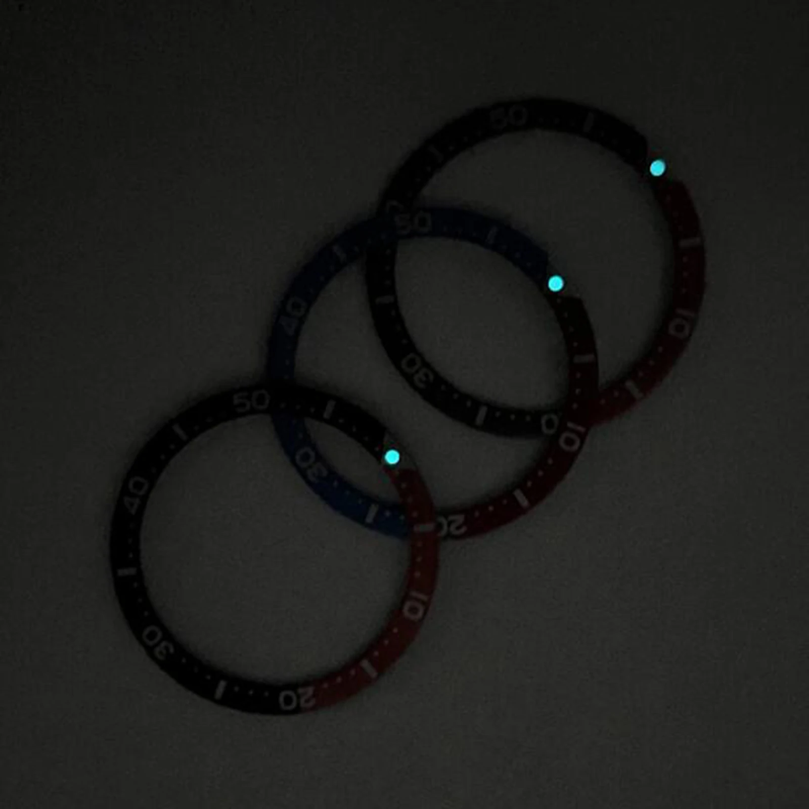 38.8MM Aluminum Watch Bezel Ring Inner Diameter 32.5MM Metal Insert Rings For Smartwatch Cover Watch Repair Accessories