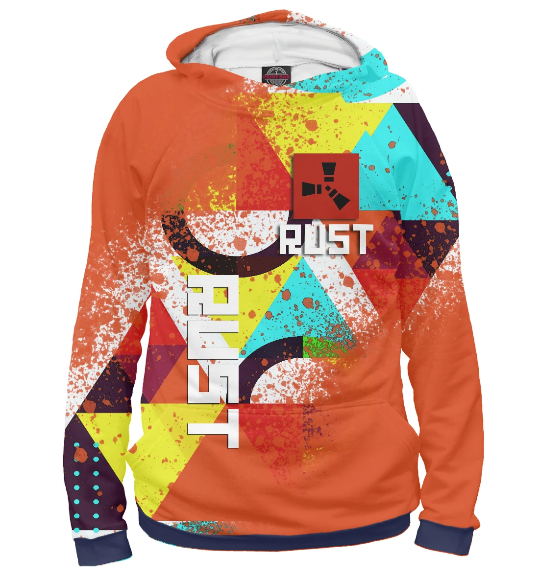 Cuda87 hoodie rust фото 1