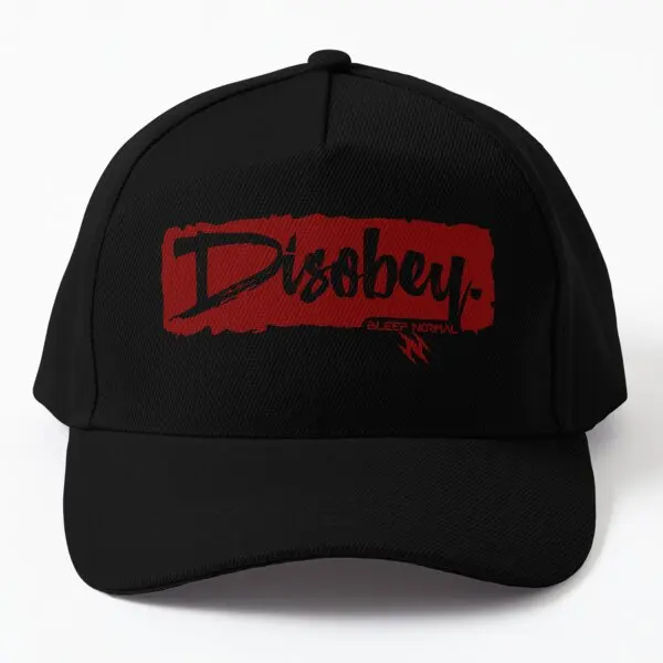 

Disobey Baseball Cap Hat Boys Sun Snapback Solid Color Sport Outdoor Black Mens Casquette Printed Spring Fish Bonnet Czapka