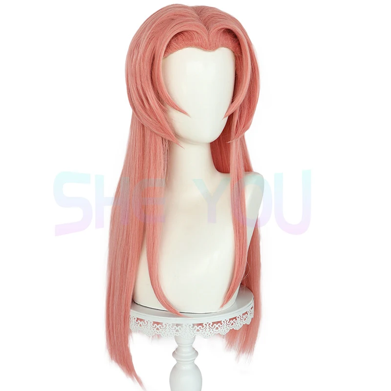 Парик для косплея Haruno Sakura из длинных синтетических волос парик аниме в стиле с