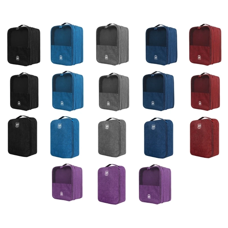 

Travel Shoe Bag Durable Shoe Storage for Travel Fits up to 3Pairs Shoe DropShip