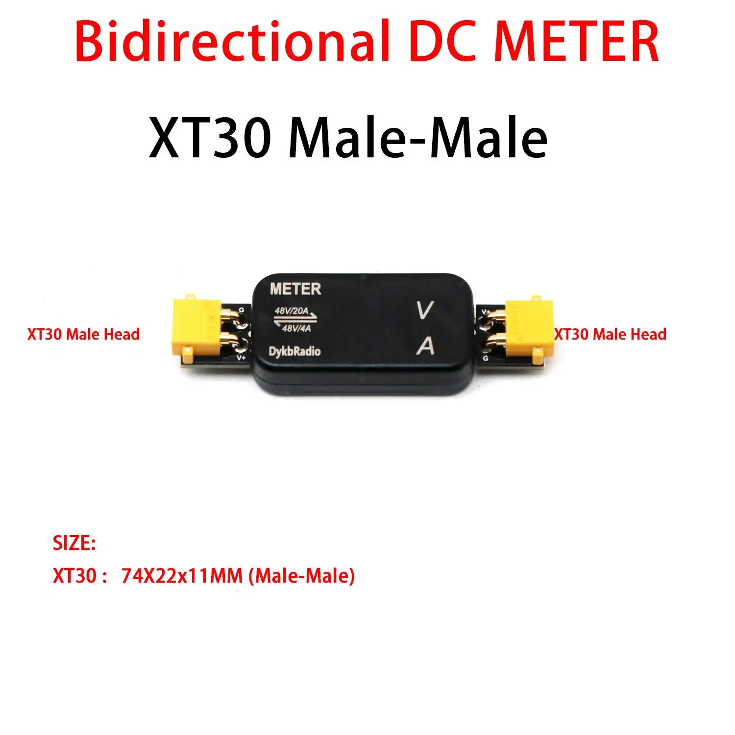 

USB XT60 XT30 Вольтметр Амперметр ДыкбРадио
