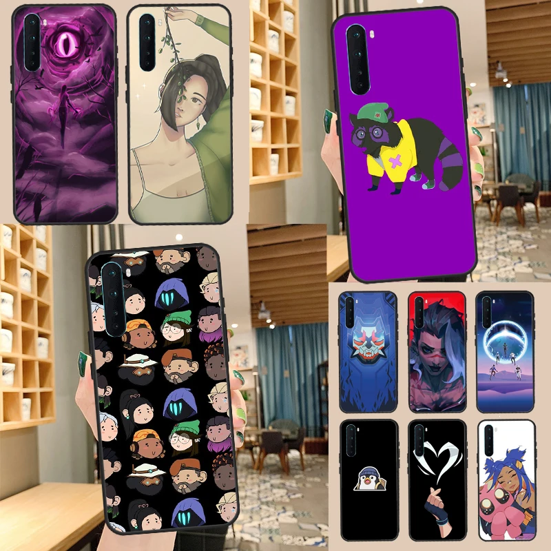 Cartoon Valorant Case For OnePlus Nord 2T N10 N20 N100 CE 2 Lite Cover For OnePlus 8T 10T 9RT 8 9 10 Pro