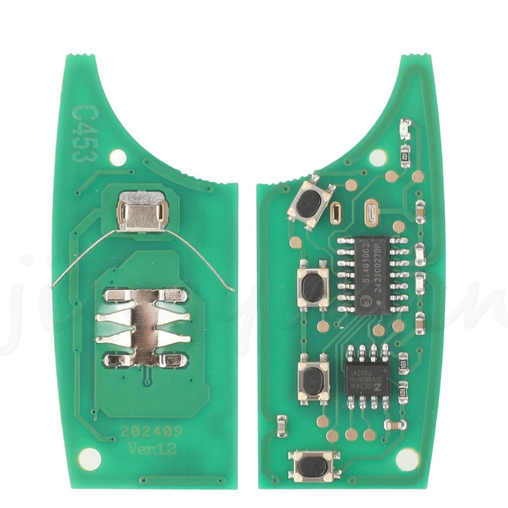 

JYQ OSLOKA-875T 4BTN откидной дистанционный автомобильный ключ 433,92 МГц ID46 для KIA Soul 2014-2019 Ceed 2006-2012, автоматический брелок управления 95430-B2100
