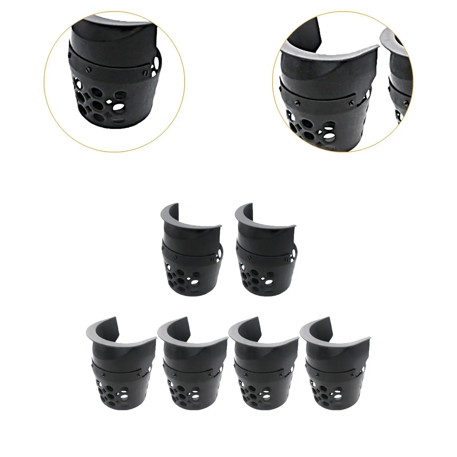 6x Billiard Pool Table Pockets Strong Drop Bag Ball Storage