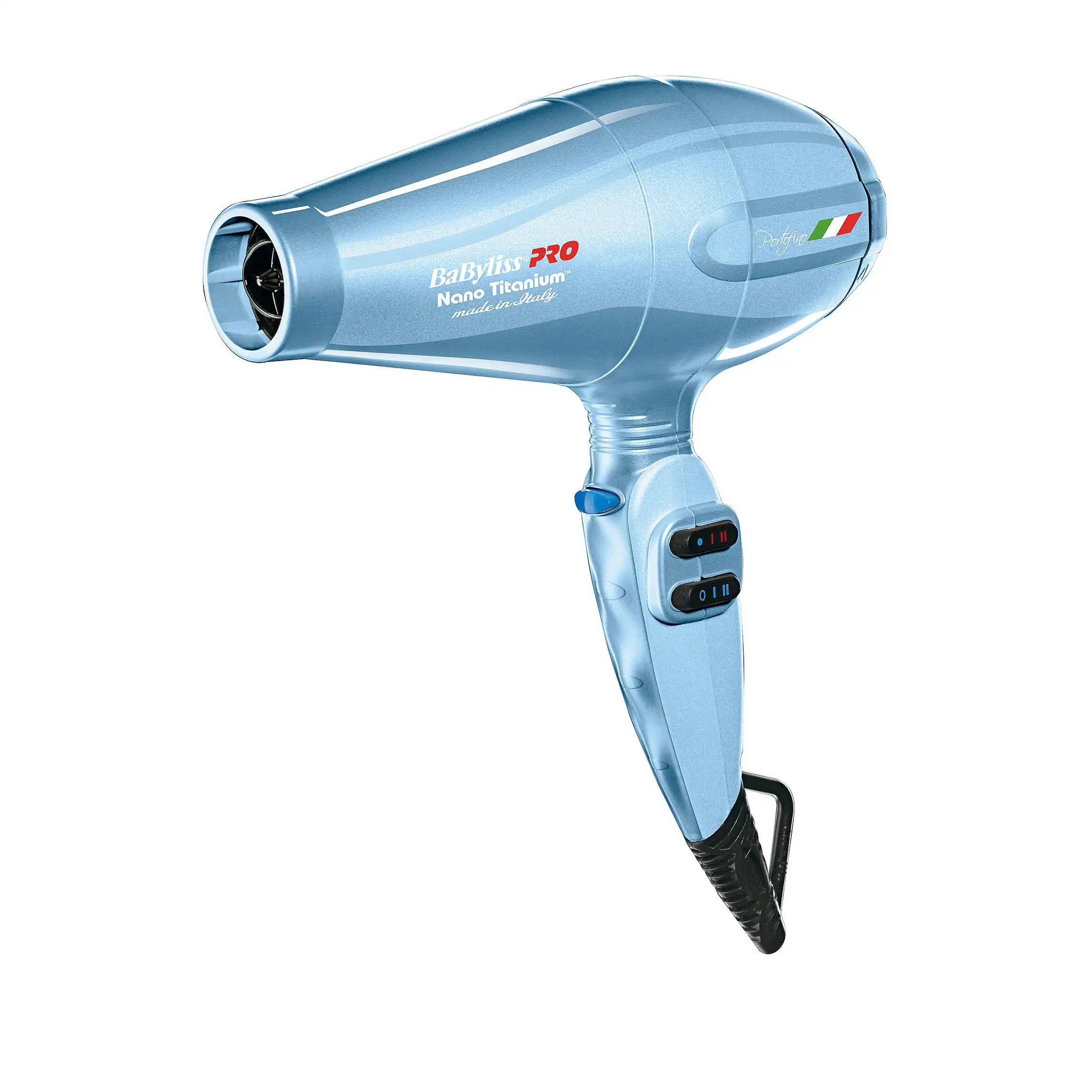 

Nano Titanium Portofino Full-Size Ionic Hair Dryer, 2000 Watts, Blue
