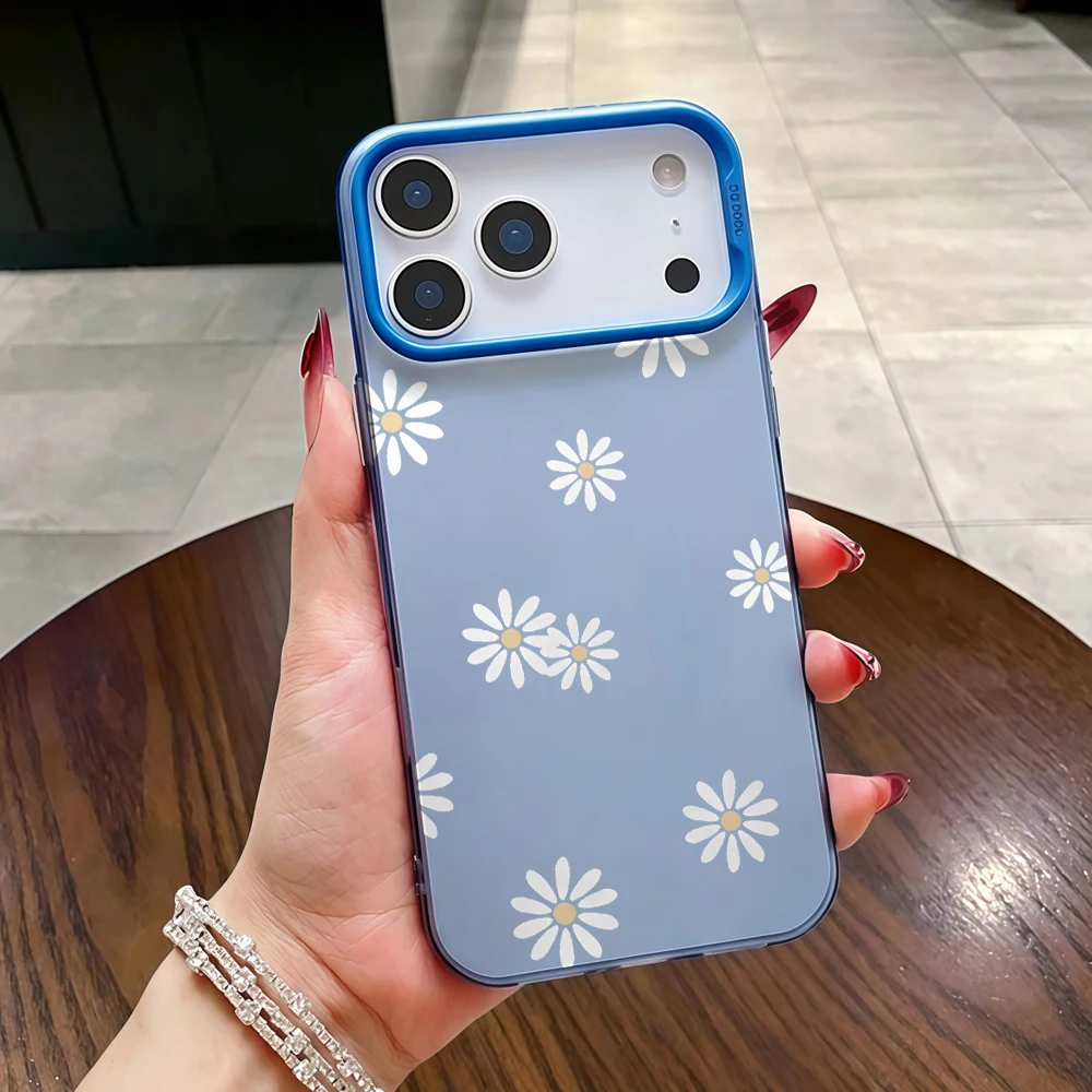 Чехол для телефона Cottagecore Daisy для iPhone 17 Pro Max 15 16 14 13 12 11 Pro Max 8 Plus XR 17E Air, матовый, жесткий, противоударный, IMD (art.: 3920dc5942dc2) - 3920dc5942dc2