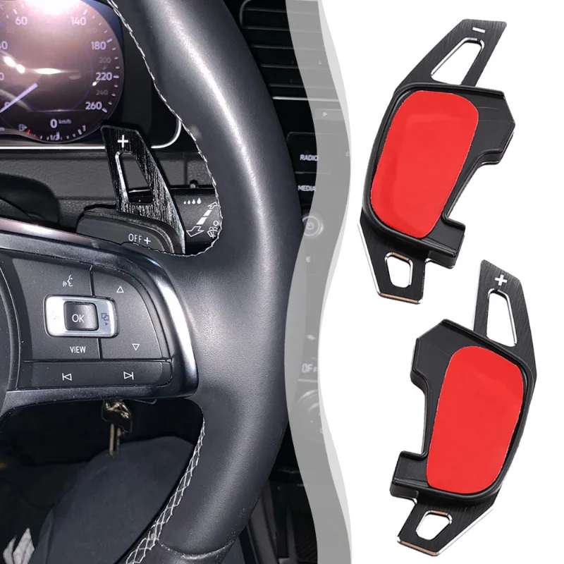 

2pcs Car Steering Wheel Paddle Extension Shifters Car Accessories for VW GOLF GTI R GTD GTE MK7 7 2013 - 2018 (not for Golf 7)