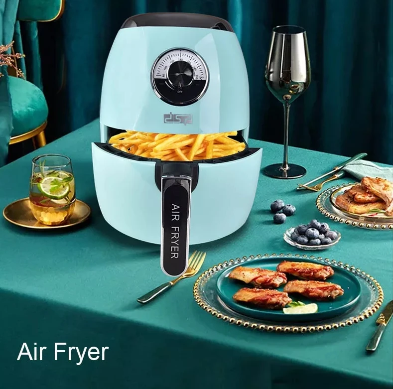 

Smart Air Fryer Oil-free Multifunctional Automatic Electric Fryer French Fries Machine Deep Fryer Without Oil 3L 1350W