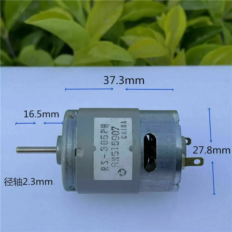 MABUCHI RS-385PH-2465 DC 12V 18V 24V высокоскоростной Мощный мини-электродвигатель 28 мм - купить