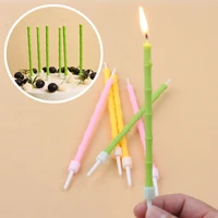 birthday candles bamboo shape candle birthday decor party supplies wedding deco cake topper christmas decoration party supplies