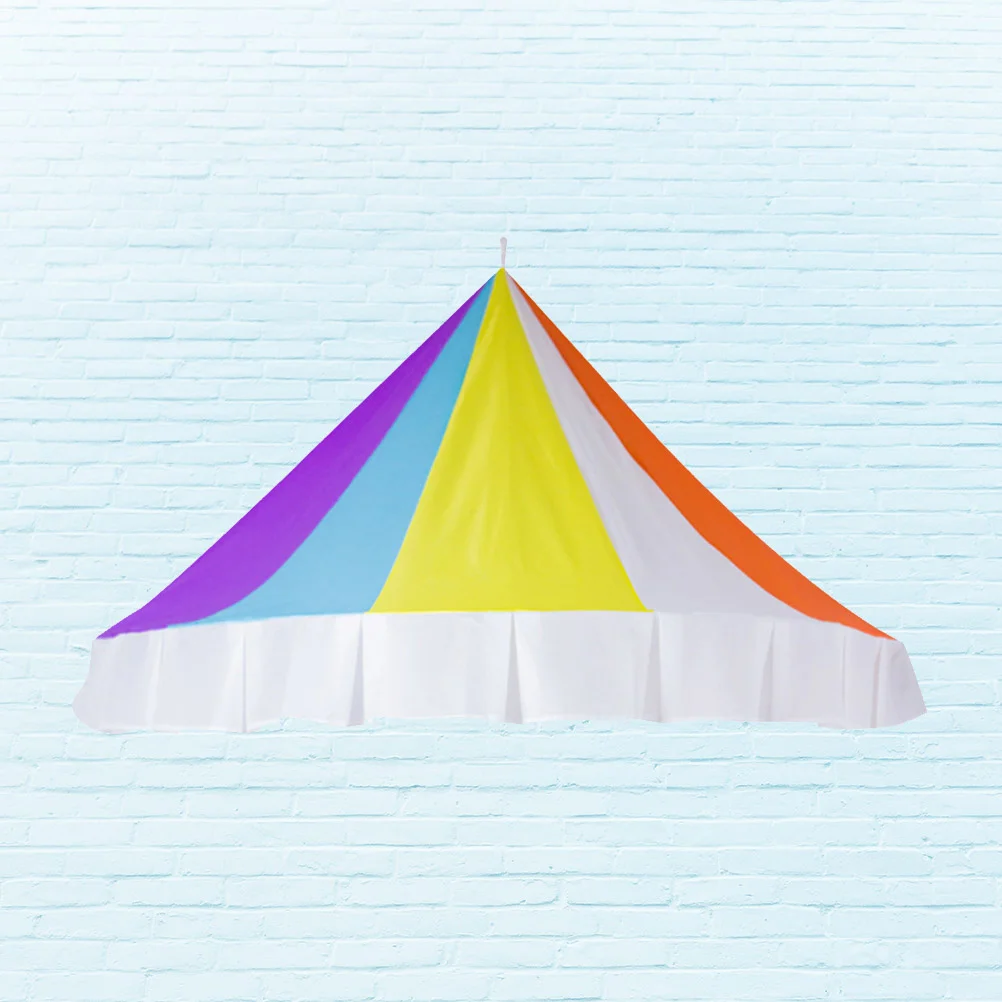 Mosquito Net Crib Gauze Curtain Tent Rainbow Half-round Dome Reading Corner Tent Room Decor For Baby Girls Bedroom