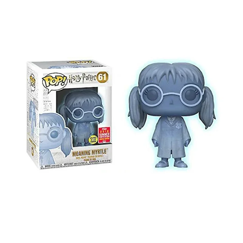 FUNKO POP Harries World MOANING 61. # GLOWS IN THE DARK Модель игрушки для детей Виниловая фигурка