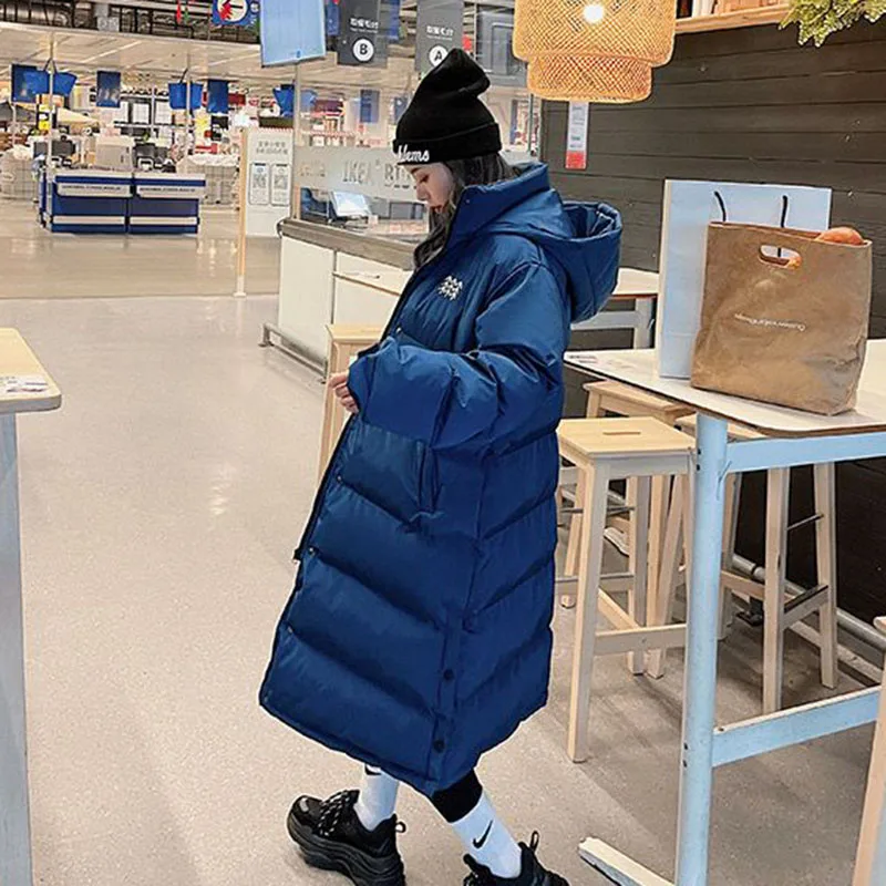 Женское зимнее пальто элегантный женский пуховик новинка 2022 модная теплая