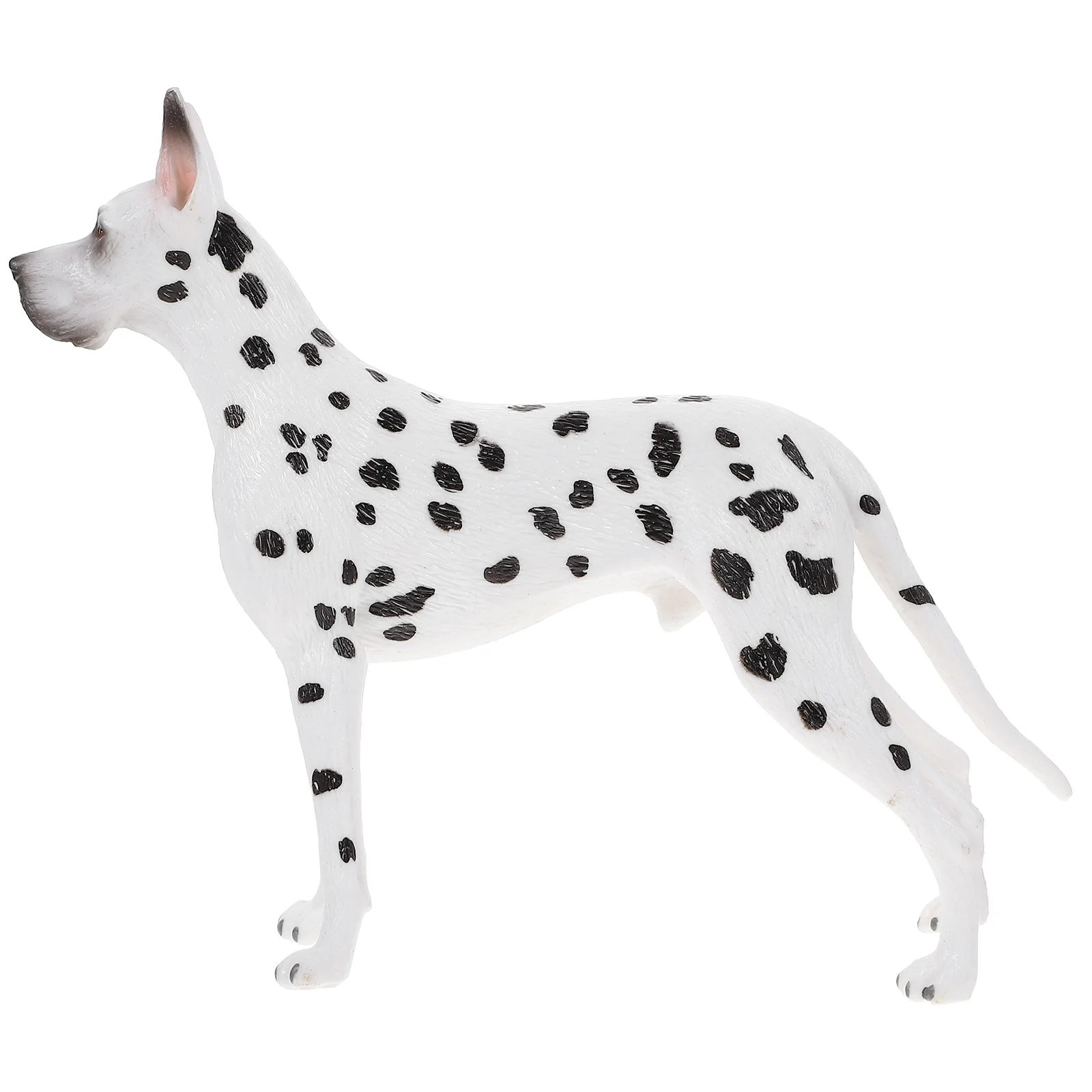 

Dog Figurine Artificial Puppy Ornament Decor Simulation Model Lifelike Animal Simulated Figurines Large