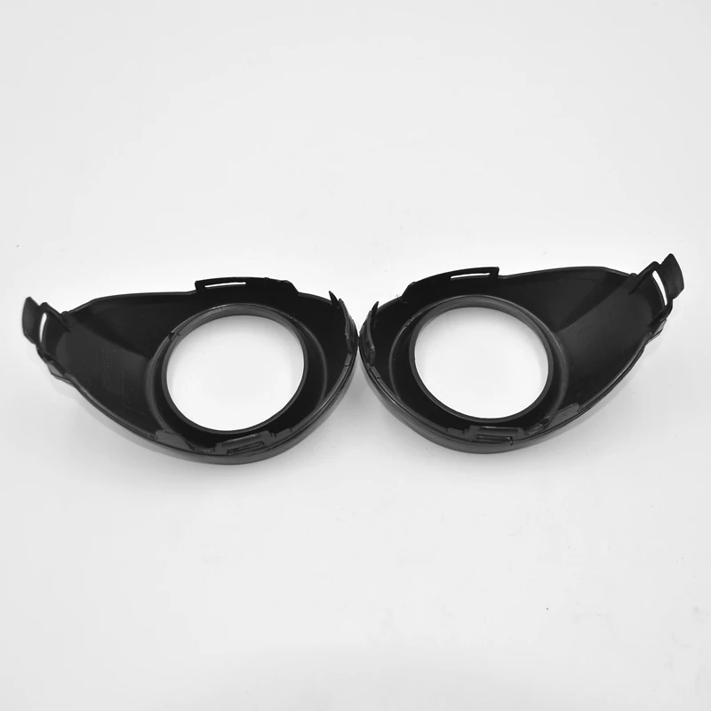 For Ford Focus 3 III 2012-2014 Front Bumper Fog Light Cover Bezels Housing Trim-Black