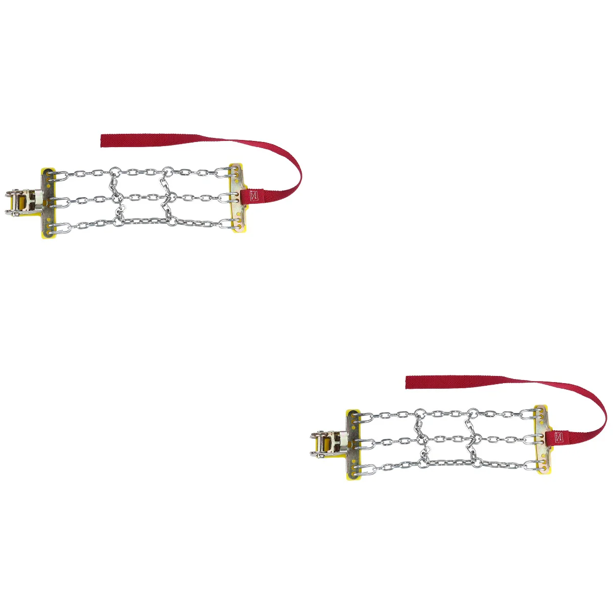 

2 pcs Tire Anti-skid Steel Chain Snow Mud Car Tyre Clip-on Chain Snow Chain