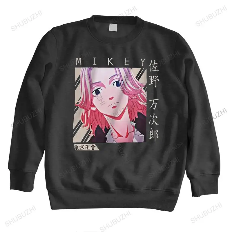 

Толстовка мужская приталенная с длинным рукавом, Классическая кофта с Аниме Манга, Мстители Токио, майки, Сано